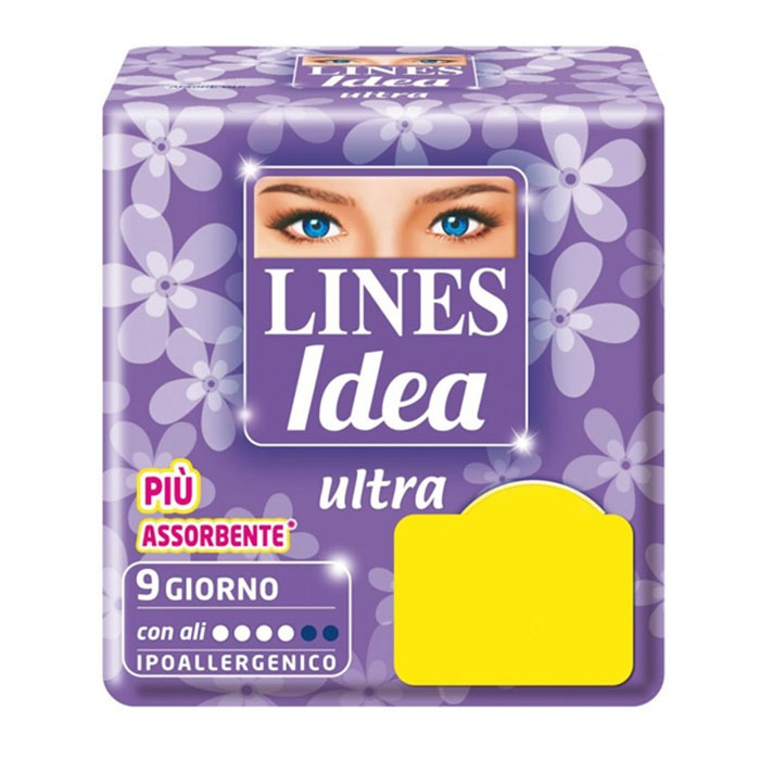 Assorbenti Lines Idea Ultra Giorno x10