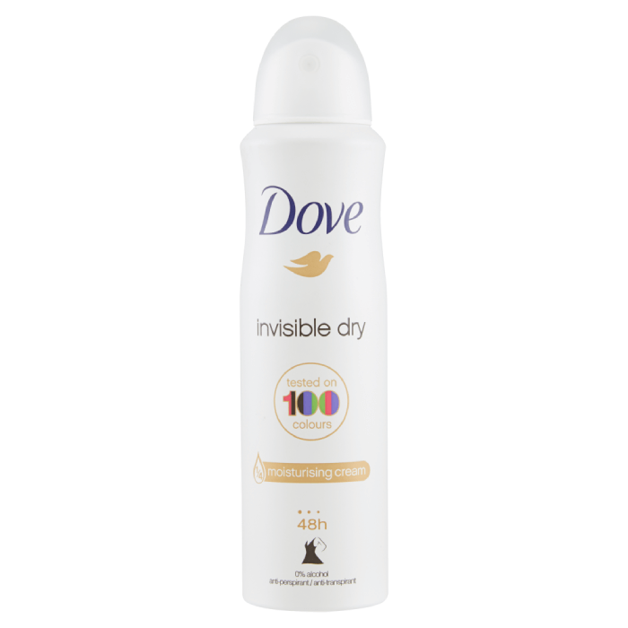 Deodorante Spray Dove Invisible Dry 150ml