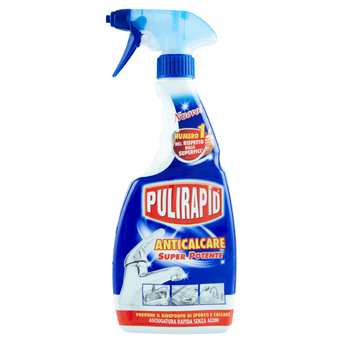 Anticalcare Spray Pulirapid Super Potente 500ml