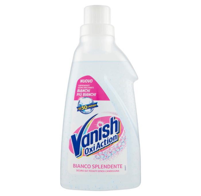 Smacchiatore Gel Vanish Oxi Action Bianco Splendente 750ml